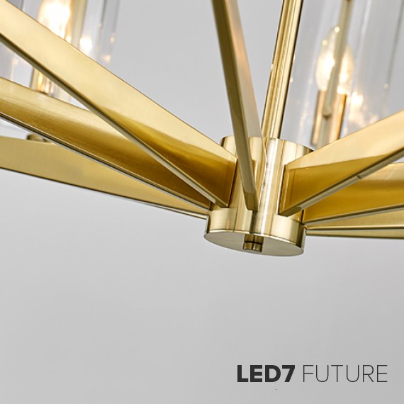 Loft Industry Modern - Gravity Chandelier